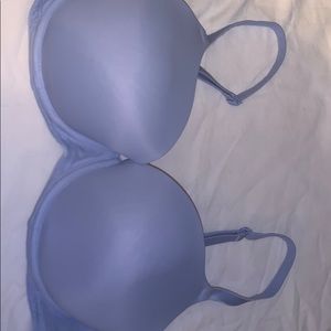 light blue bra